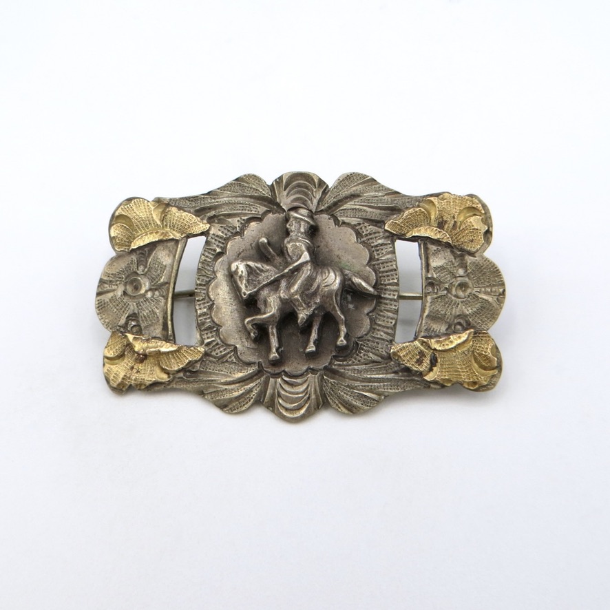 Figural Horse Brooch